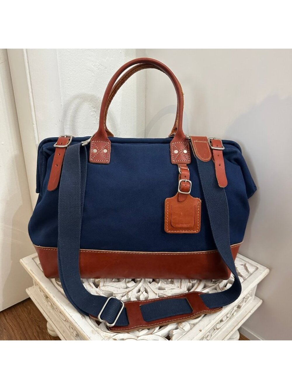 BillyKirk x J.S. Homestead carryall duffel weekender bag